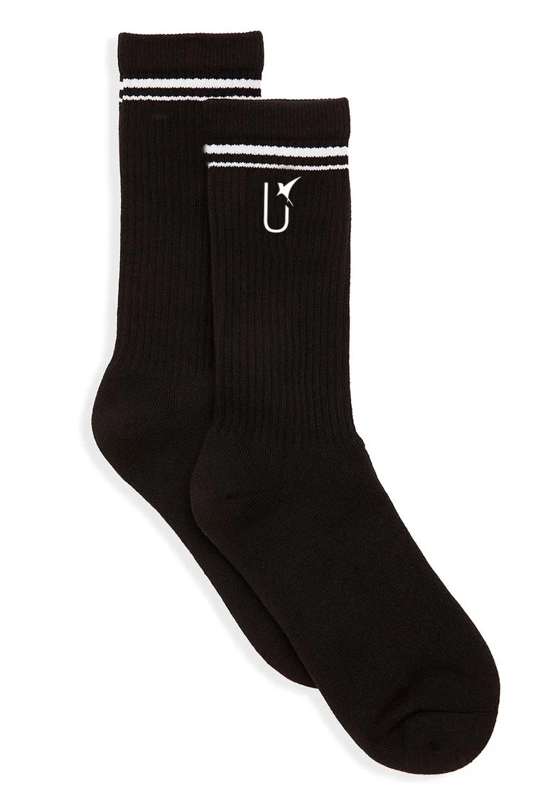 THROWBACK SOCKS BLACK