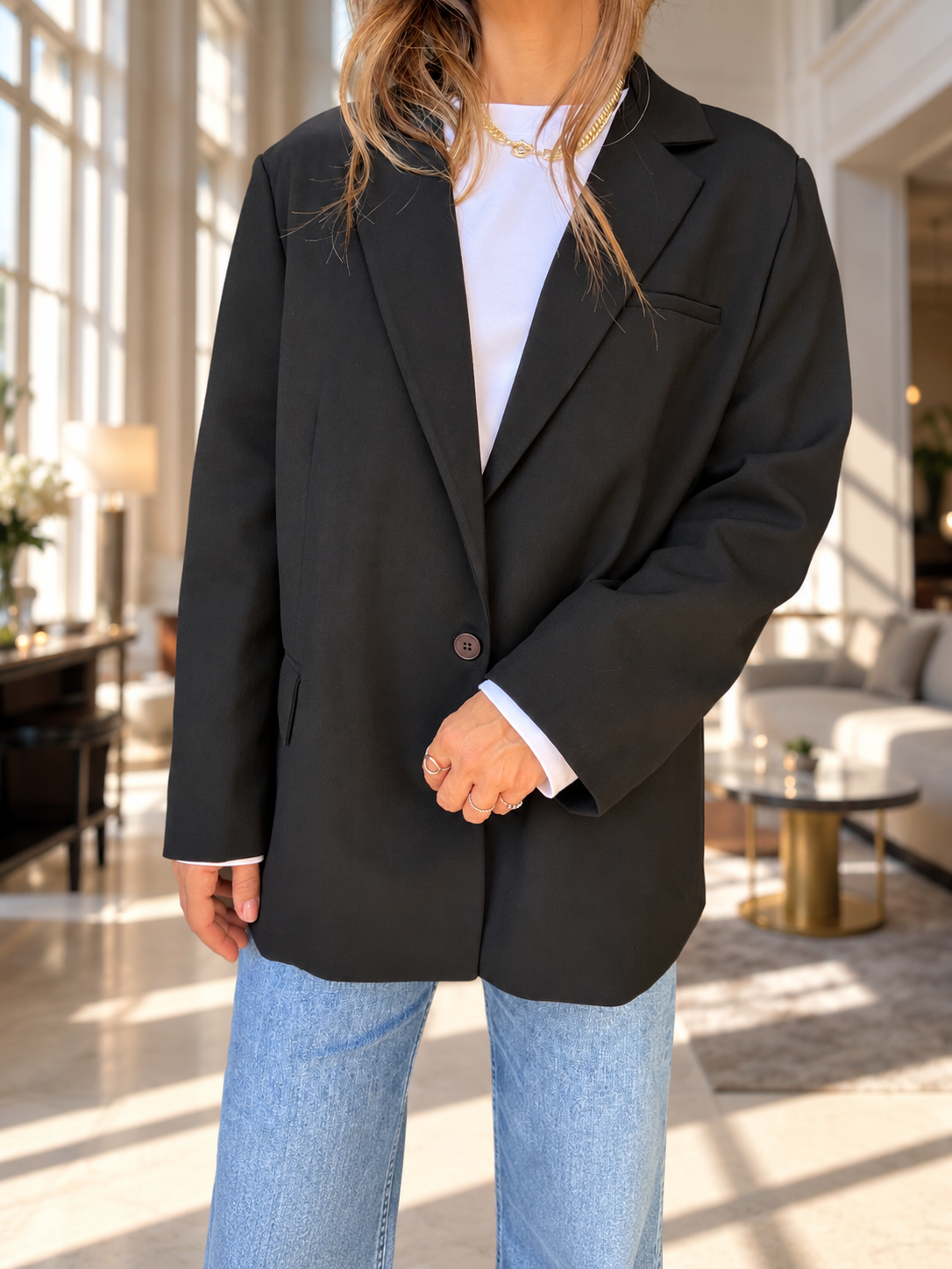 בלייזר אוברסייז נועה | Noa Oversized Blazer