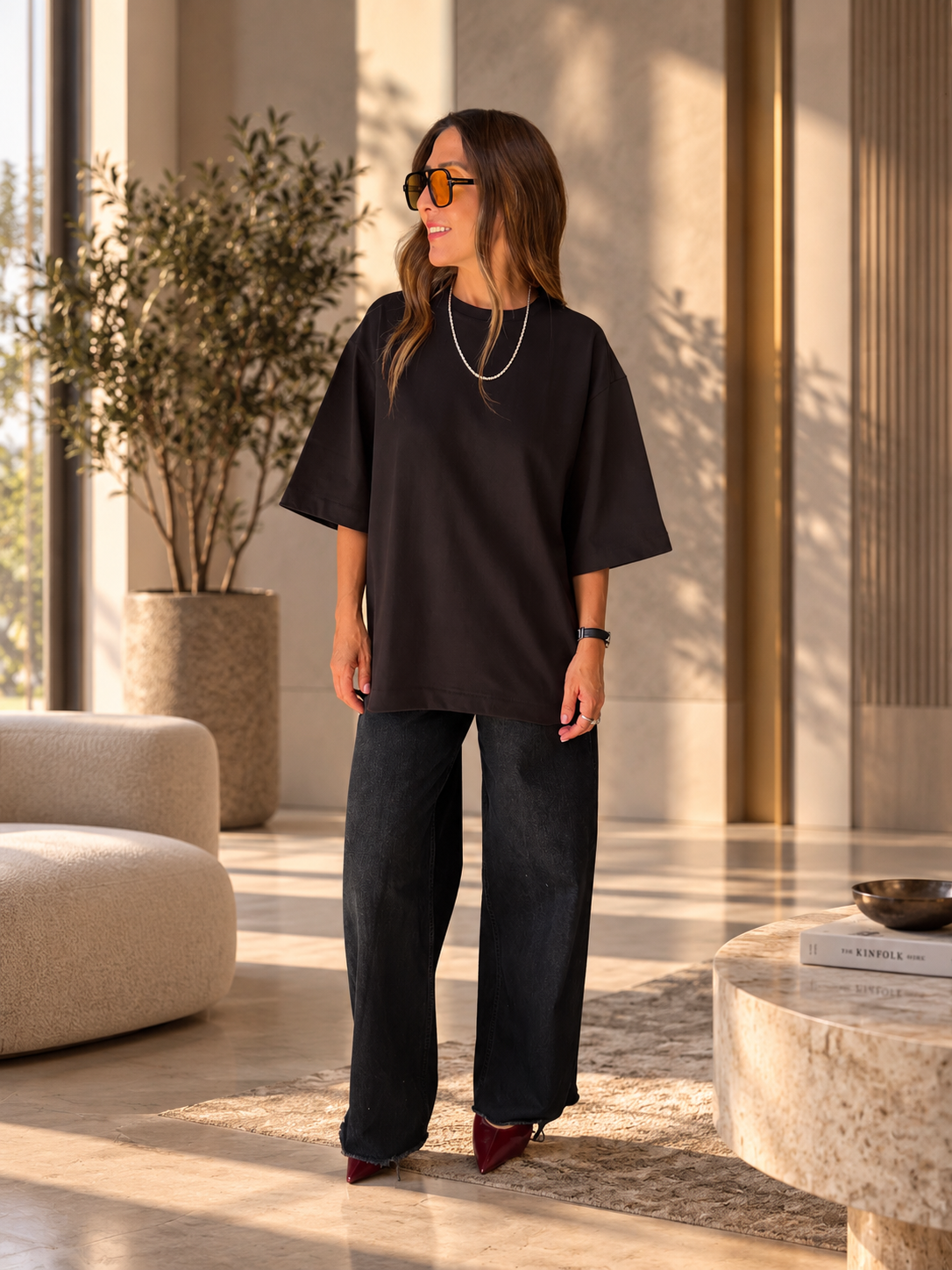טי שירט אוברסייז מרגו | Margot Oversize Tee