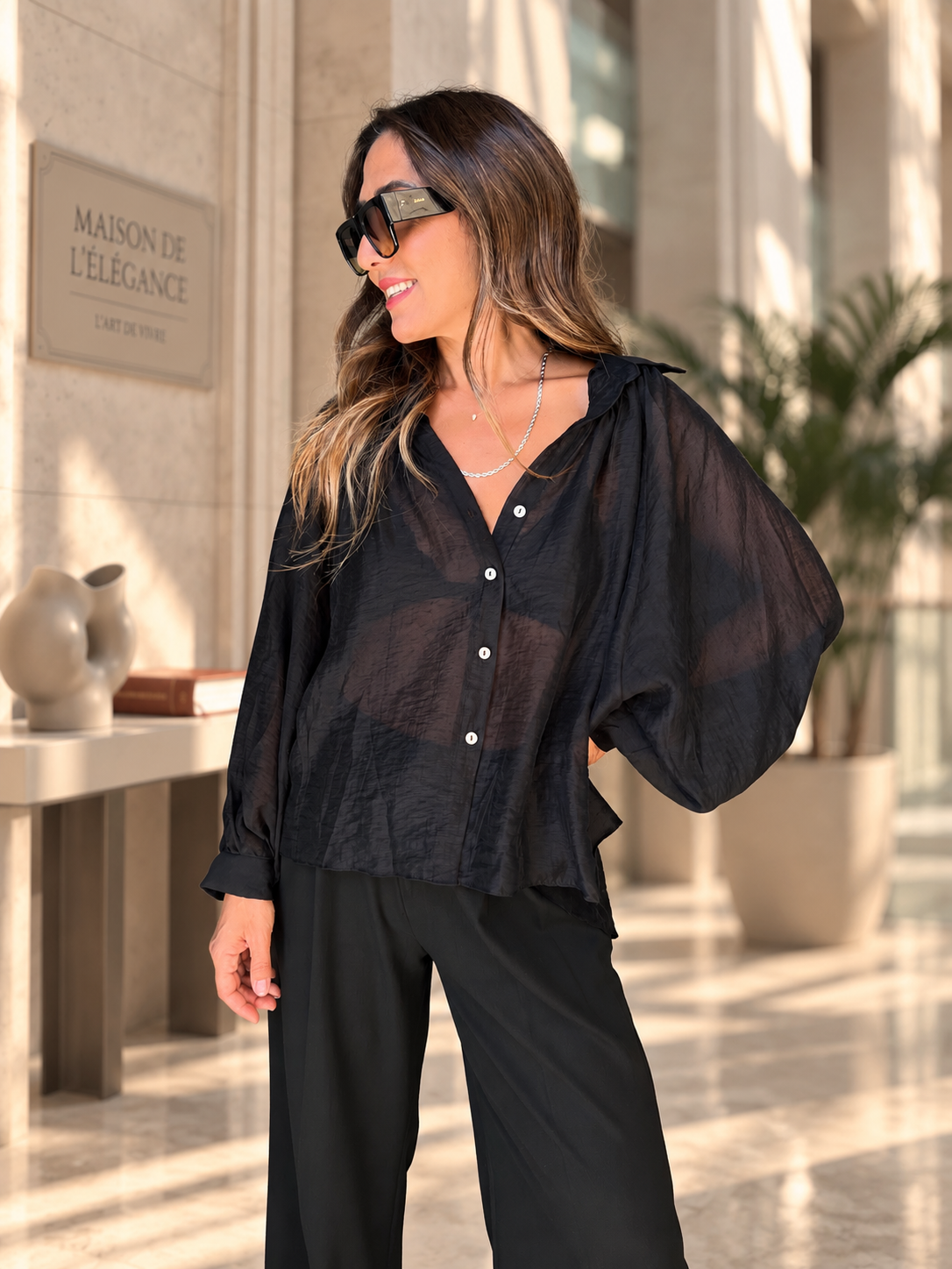 מכופתרת ברזה | Brezza Buttoned Shirt