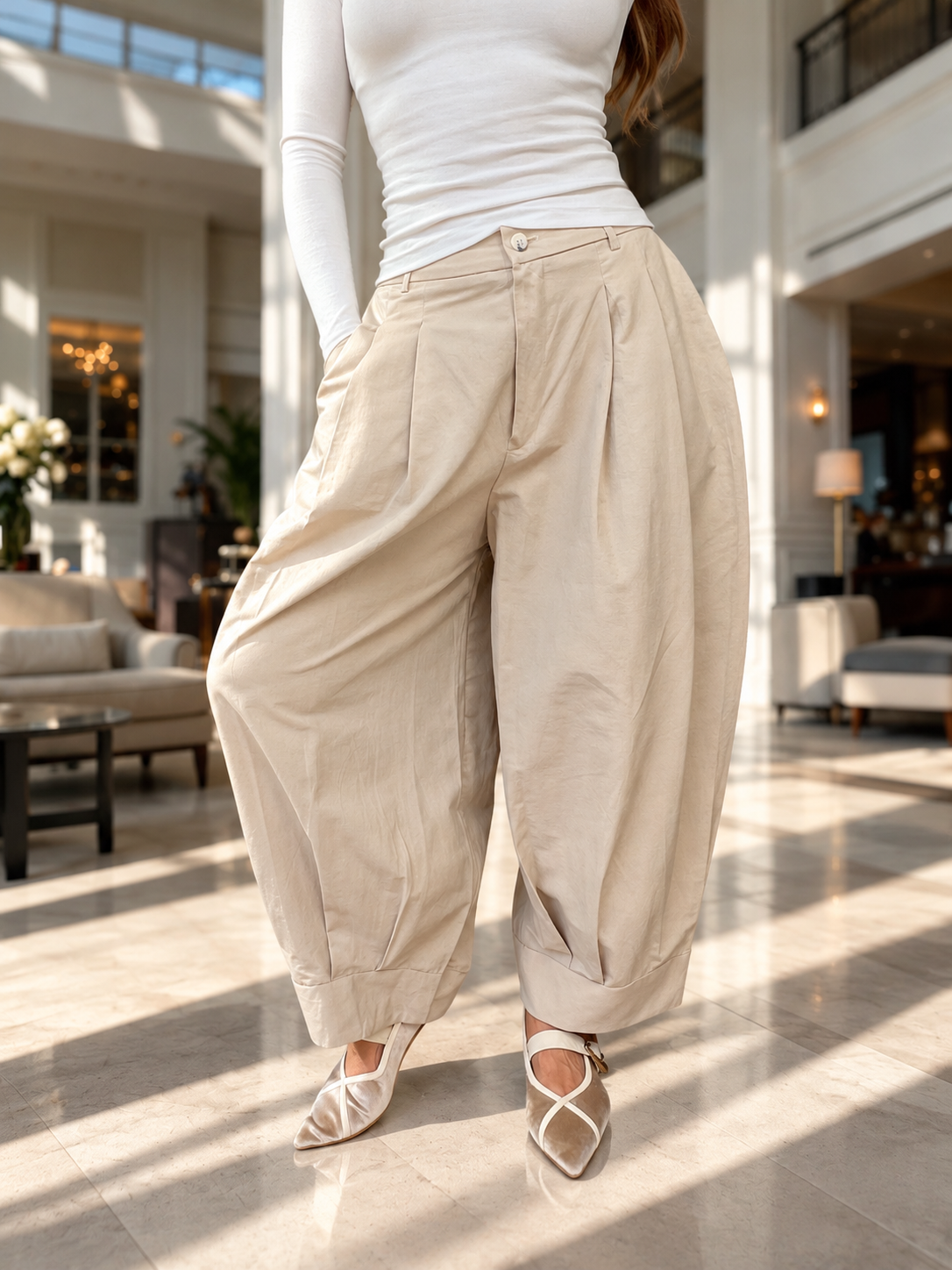 מכנסי סולן | Solène Pants