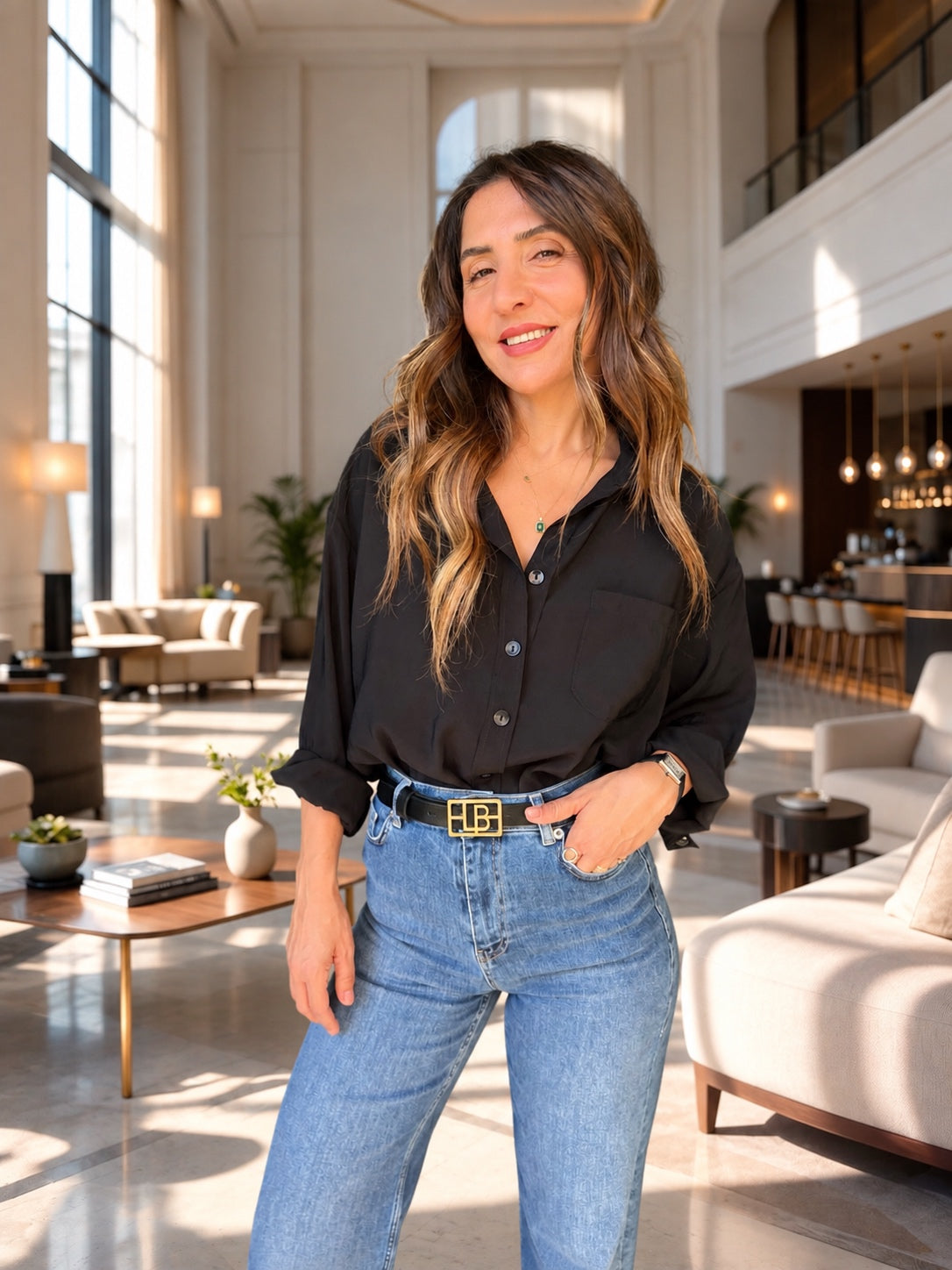 מכופתרת סרה | Sera Buttoned Shirt