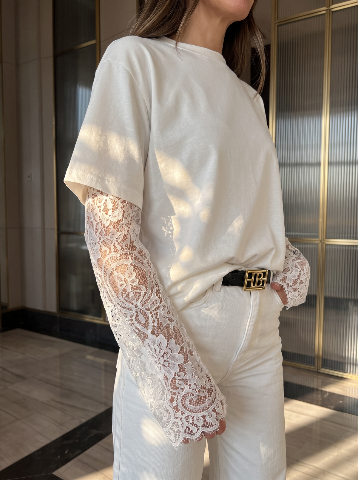 טי שירט תחרה טרה | Tera Lace Tee