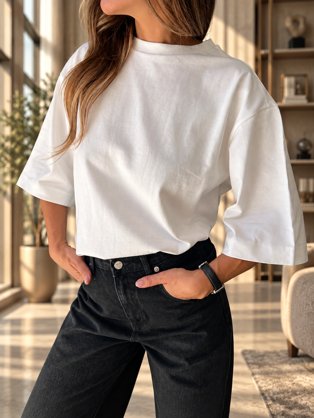 טי שירט אוברסייז מרגו | Margot Oversize Tee