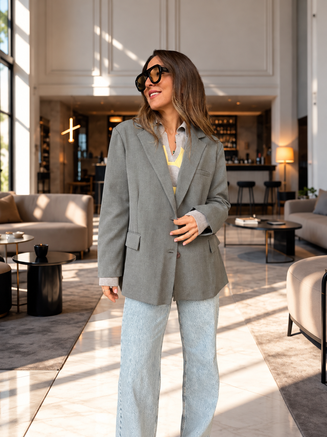 בלייזר אוברסייז נועה | Noa Oversized Blazer