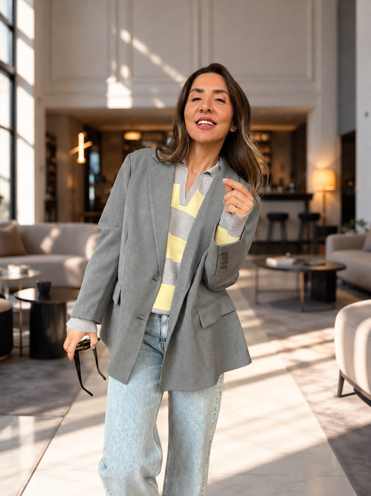 בלייזר אוברסייז נועה | Noa Oversized Blazer