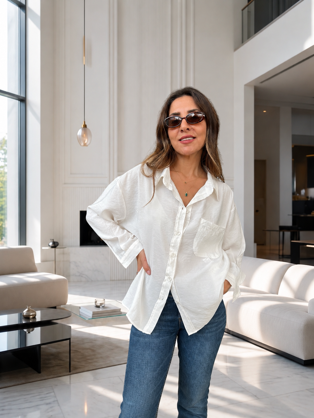 מכופתרת סרה | Sera Buttoned Shirt