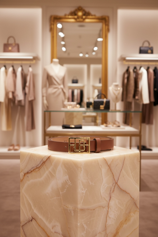 חגורה | Belt Light Brown LB