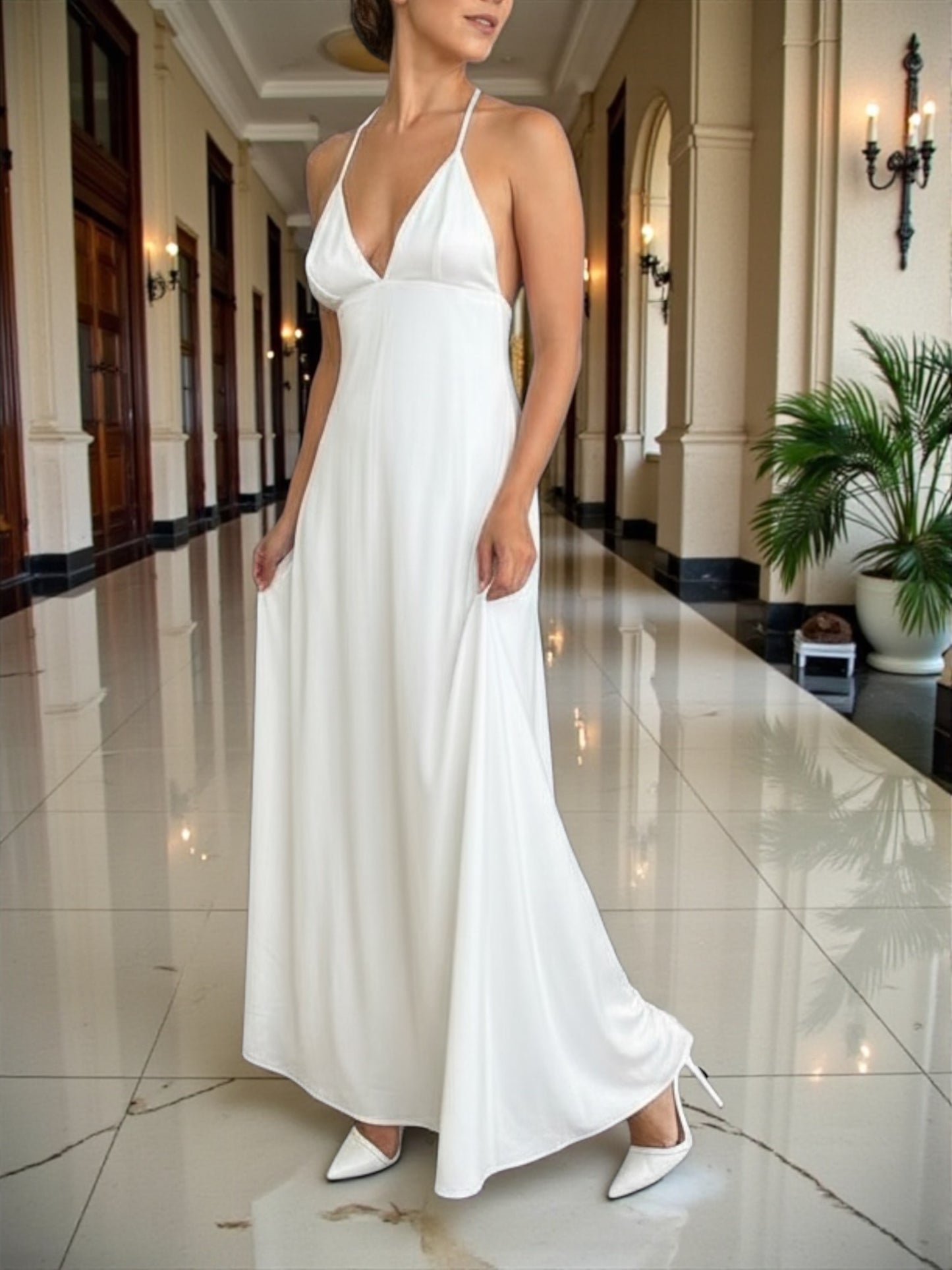 שמלה מקסי גדות | Gadot maxi dress