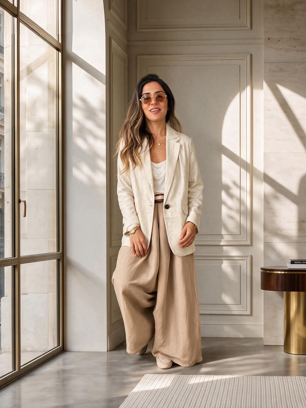 בלייזר פשתן טוסקנה | Toscana Linen Blazer