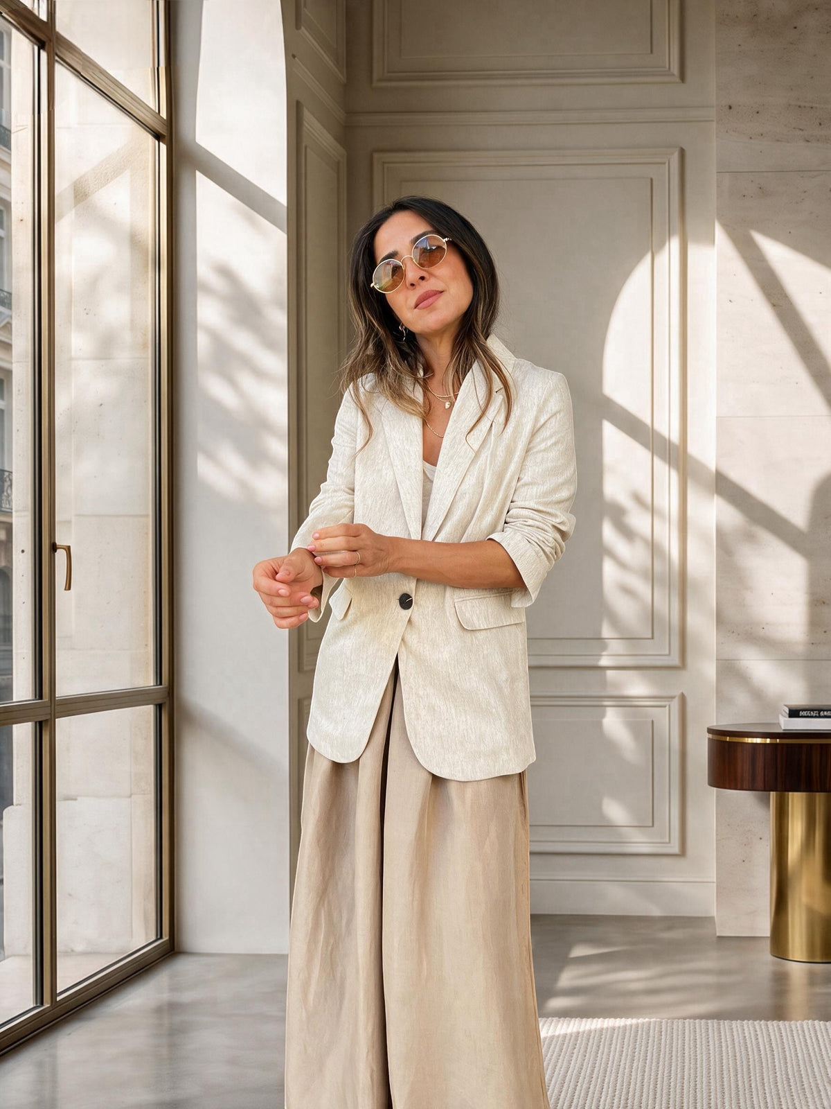 בלייזר פשתן טוסקנה | Toscana Linen Blazer