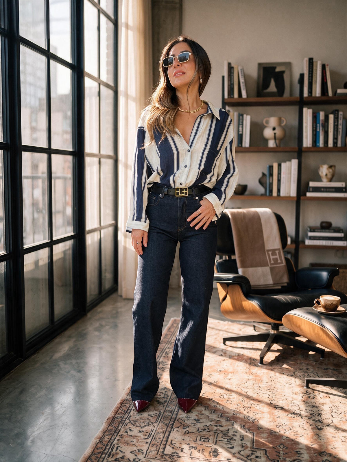 מכופתרת ריביירה | Riviera Buttoned