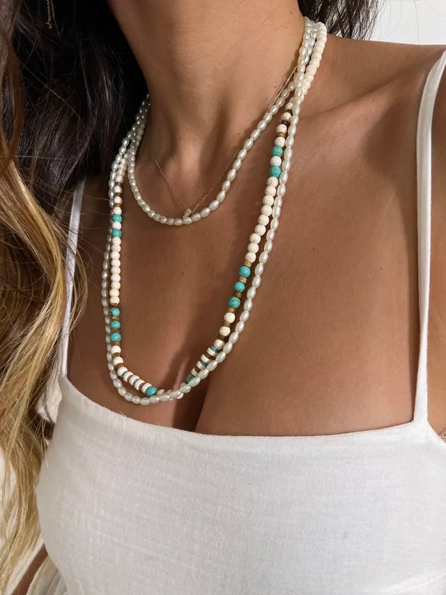 שרשרת טיק | Teak necklace